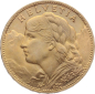 Preview: *Schweiz 100 Franken 1925 B - Gold Vreneli