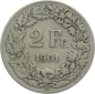 Preview: 2 Franken 1901 B - seltener Jahrgang
