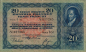 Preview: Schweiz 20 Franken Banknote Heinrich Pestalozzi