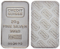 Preview: 20 Gramm Silberbarren Credit Suisse