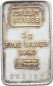 Preview: 5 Gramm Silberbarren Credit Suisse