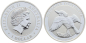 Preview: Australien 1 Dollar 2011 Kookaburra - 1 Unze Feinsilber