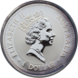 Preview: Australien 1 Dollar 1998 Kookaburra - 1 Unze Feinsilber - Privymark "Luxembourg"