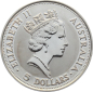 Preview: Australien 5 Dollar 1991 Kookaburra - 1 Unze Feinsilber