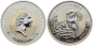 Preview: Australien 1 Dollar 1997 Kookaburra - 1 Unze Feinsilber - Privymark "Th. Edison"