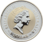 Preview: Australien 1 Dollar 1997 Kookaburra - 1 Unze Feinsilber - Privymark "Italy"