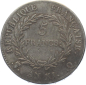 Preview: Frankreich 5 Francs AN XI Q - Bonaparte Premier Consul