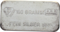 Preview: 100 Gramm Silberbarren Schweizerischer Bankverein - MP Edelmetalle