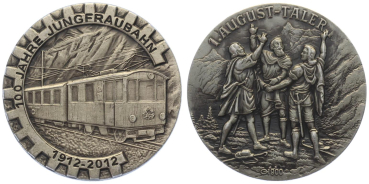 Preview: 1. August-Taler 2012 - Jungfraubahn