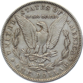 Preview: USA 1 Dollar 1884 – Morgan Dollar Silber