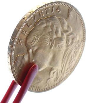 *Schweiz 100 Franken 1925 B - Gold Vreneli