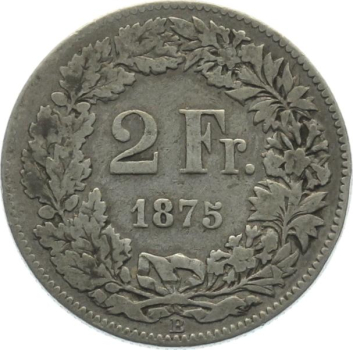 Preview: 2 Franken 1875 B