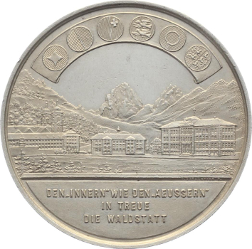 Preview: 1889 Einsiedeln - Silber - Kantonales Schützenfest Schwyz