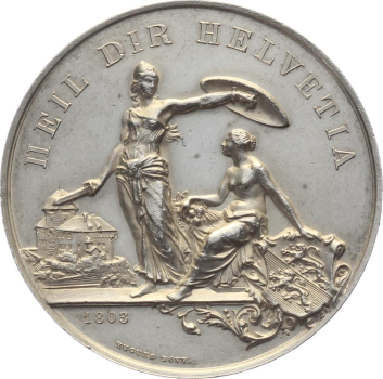 Preview: 1890 Frauenfeld - Silber - Eidgenössisches Schützenfest Thurgau