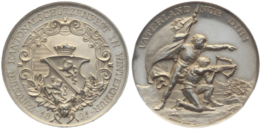 Preview: 1891 Winterthur - Silber - Kantonales Schützenfest Zürich