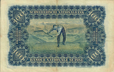 Preview: 100 Franken Mäher 1942 - 10R 012399