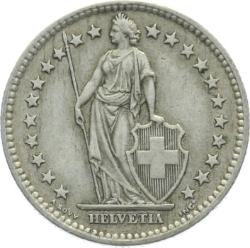 Preview: 2 Franken 1959 B