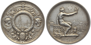 Preview: 1895 Winterthur - Silber - Eidgenössisches Schützenfest Zürich