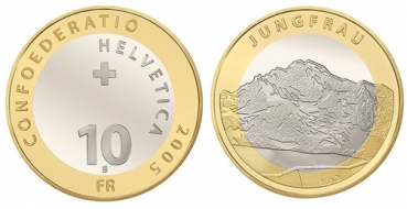 10 Franken 2005 Jungfrau