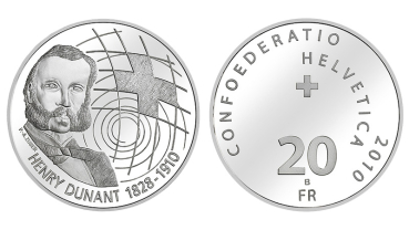 20 Franken 2010 Henry Dunant - PP