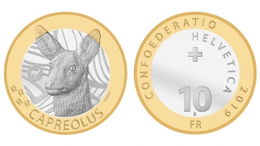 10 Franken 2019 Reh