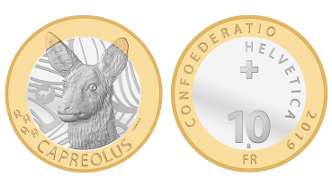 10 Franken 2019 Reh - Folder