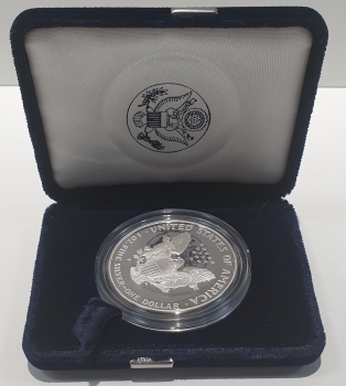USA 1 Dollar 1994 P - Silver Eagle - Proof