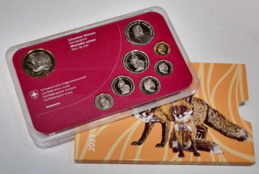 Preview: stgl Münzsatz 2021 Fuchs