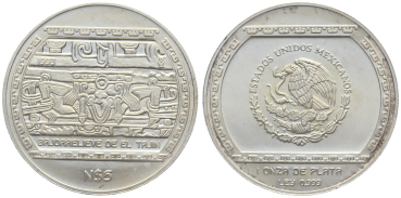 Preview: Mexiko 1993 - 1 Feinunze Silber