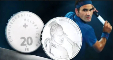 20 Franken 2020 Roger Federer - Folder