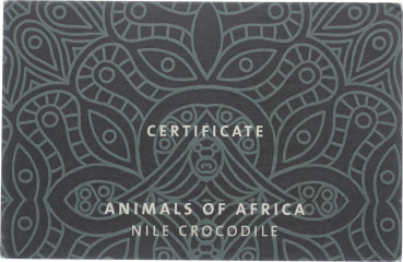 Solomon Islands 2 Dollars 2021 Nile Crocodile - 1 Unze Feinsilber