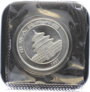 Preview: China 10 Yuan 1997 Silber Panda - 1 Unze Feinsilber