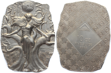 10 Unzen Silberbarren - Argentia