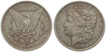 Preview: USA 1 Dollar 1889 O Typ Morgan