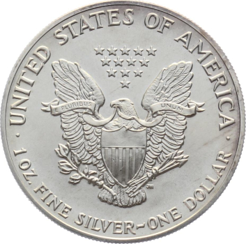USA 1 Dollar 1989 Silver Eagle - 1 Unze Feinsilber