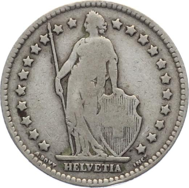 1 Franken 1894 A