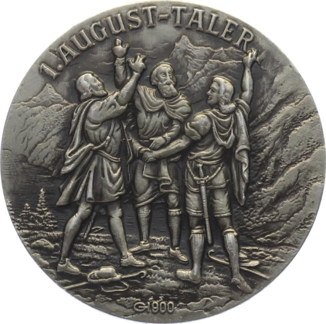 1. August-Taler 2012 - Jungfraubahn