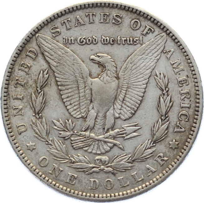 USA 1 Dollar 1884 – Morgan Dollar Silber