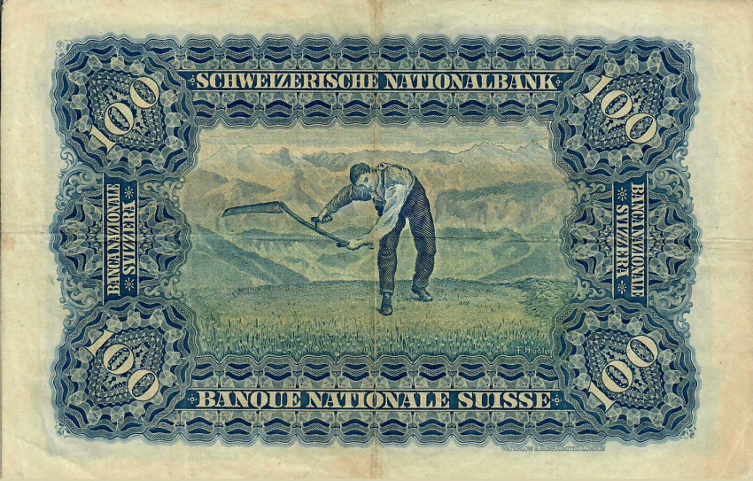 100 Franken Mäher 1942 - 10R 012399