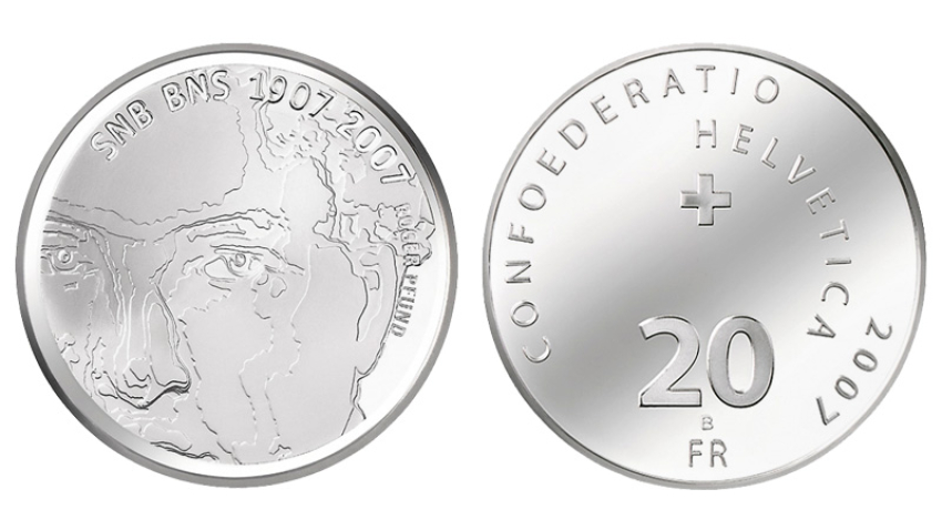 20 Franken 2007 Schweizerische Nationalbank - PP