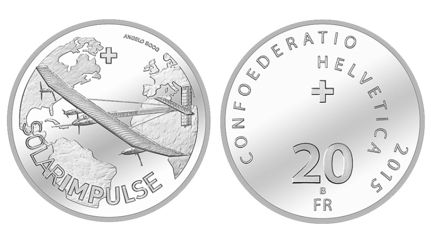 20 Franken 2015 Solar Impulse - PP