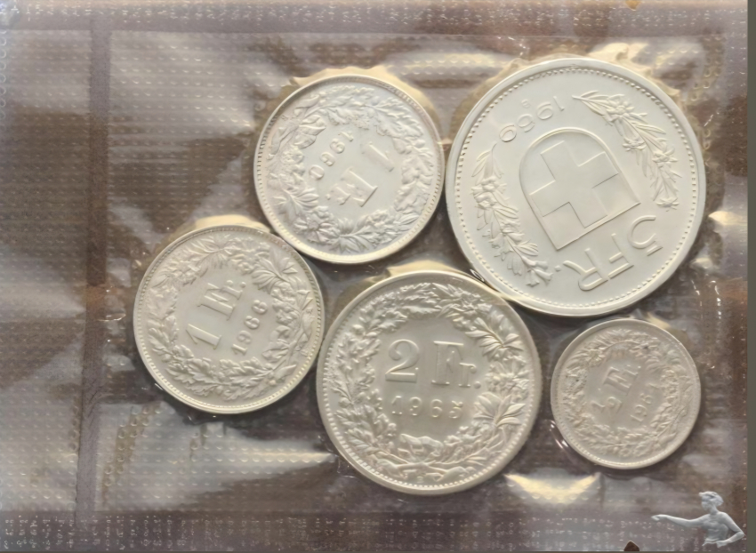 * 1 Unze Feinsilber - Schweizer Silbergeld