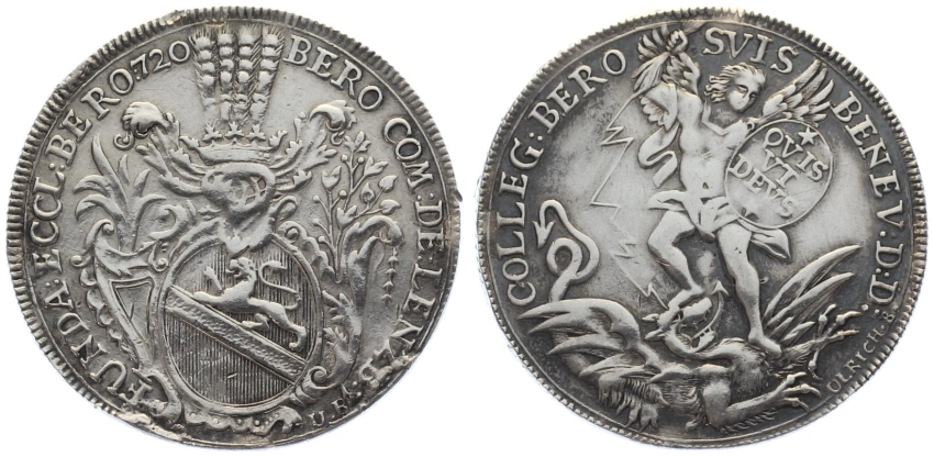 Luzern Beromünster Michaelsgulden o. J. - (1720)