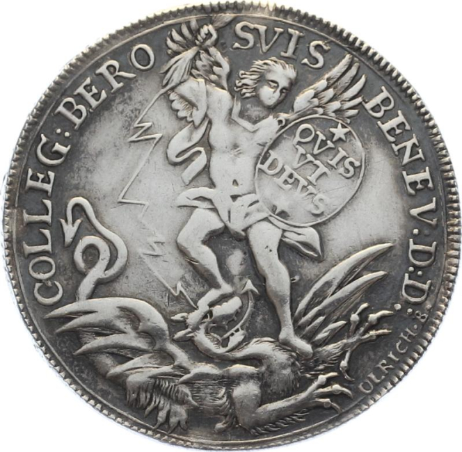 Luzern Beromünster Michaelsgulden o. J. - (1720)