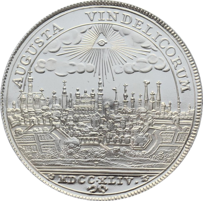 Augsburg, Taler 1744 (BfG)