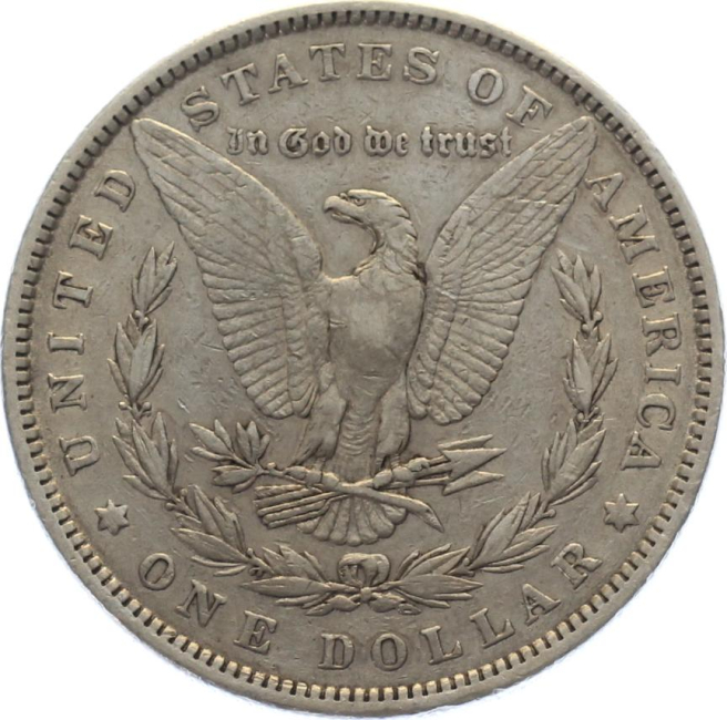 USA 1 Dollar 1881 o. Mzz. Typ Morgan