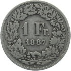 1 Franken 1887 B