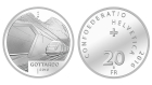 20 Franken 2016 Gottardo