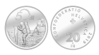 20 Franken 2019 50 Jahre Apollo 11