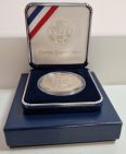 USA 1 Dollar 2009 Louis Braille Bicentennial Silver Dollar